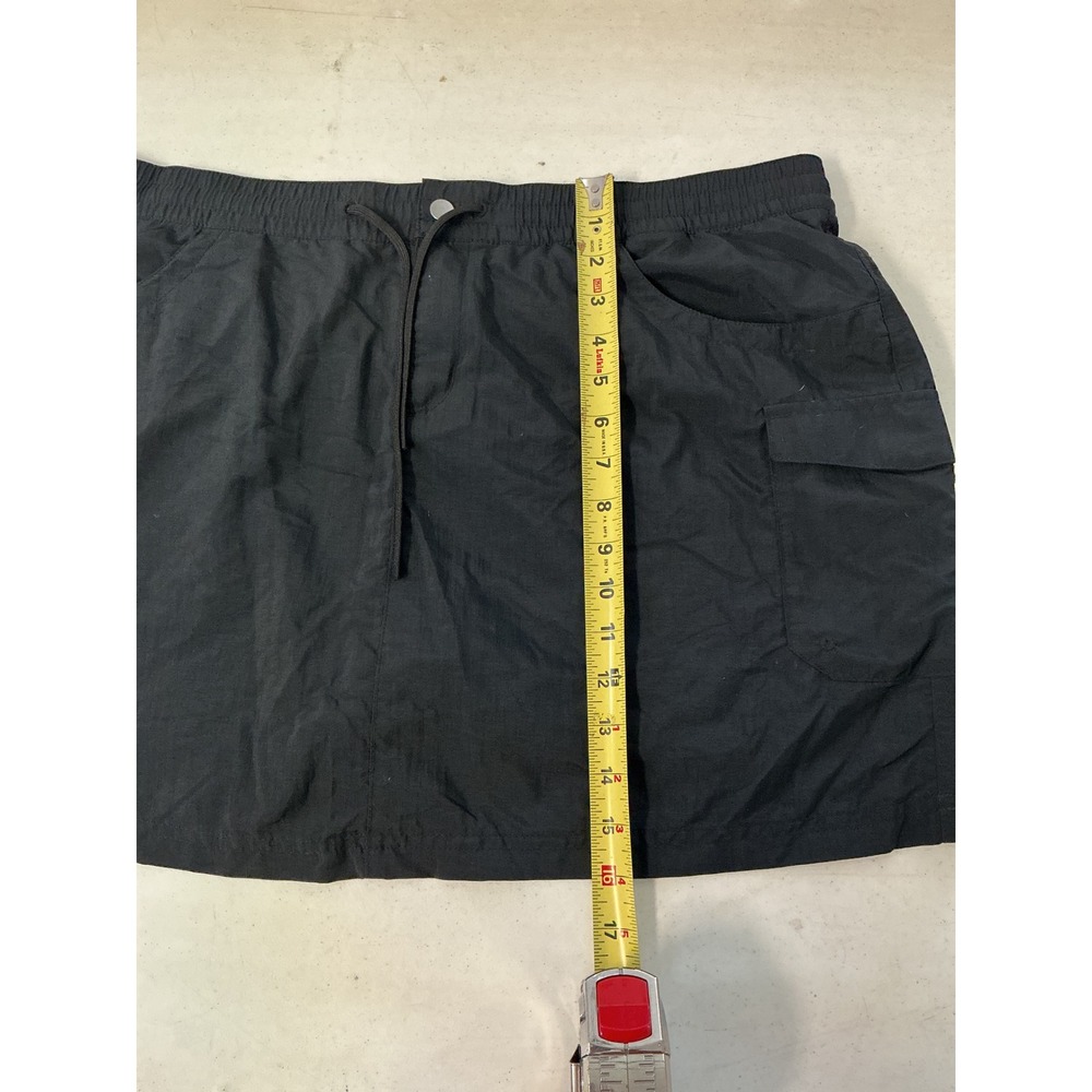 Columbia Womens Black Cargo Hiking Skort XL 1703371-010 Nylon Activewear - Picture 3 of 8